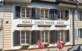 Hotel Pension Rösli 